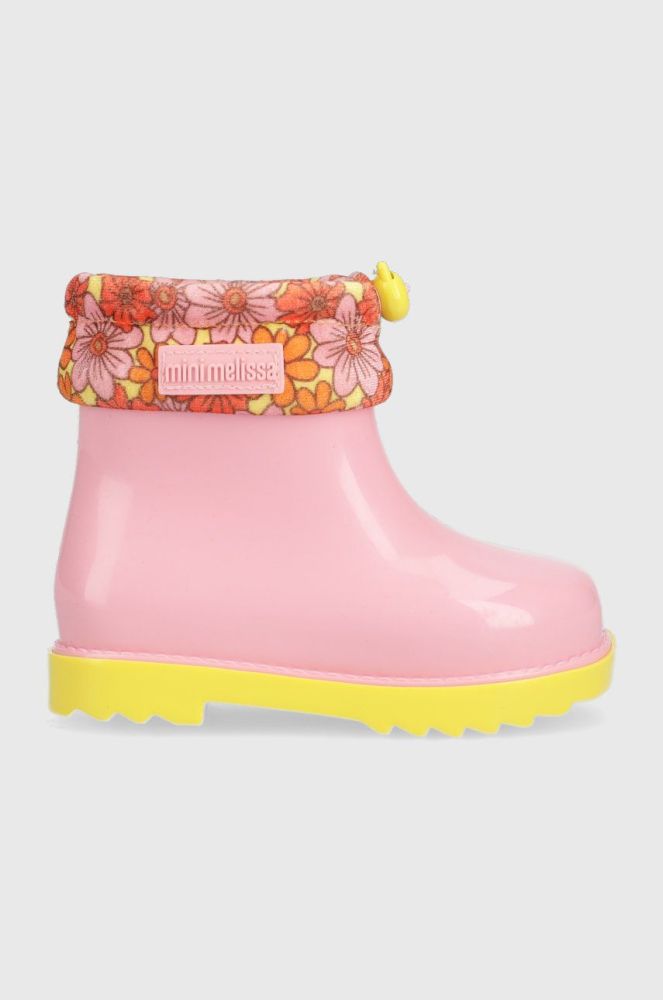 Дитячі гумові чоботи Melissa Rain Boot Iii Bb колір рожевий (2599327)