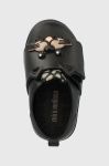 Дитячі туфлі Melissa Jelly Pop Safari Bb колір чорний