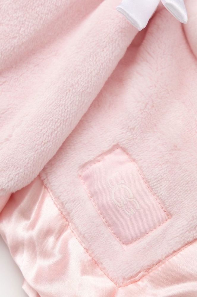 Черевики для немовля UGG Bixbee And Lovey Bear Stuffie колір рожевий фото 4