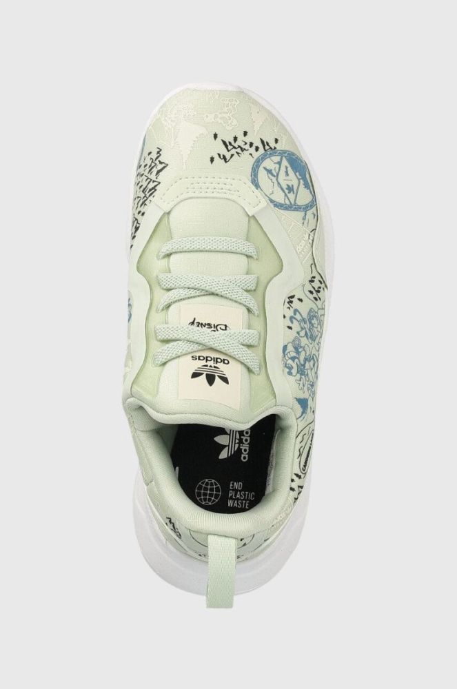 Дитячі кросівки adidas Originals колір зелений (2615361) фото 4