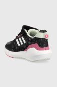 Дитячі черевики adidas Performance Eq21 Run 2.0 колір чорний