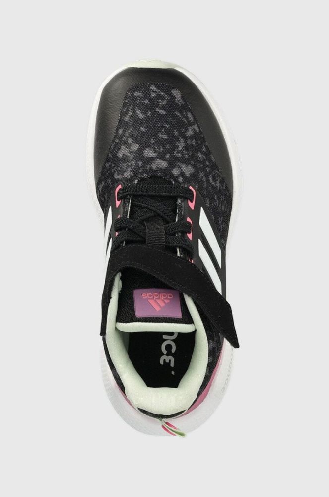 Дитячі черевики adidas Performance Eq21 Run 2.0 колір чорний фото 4