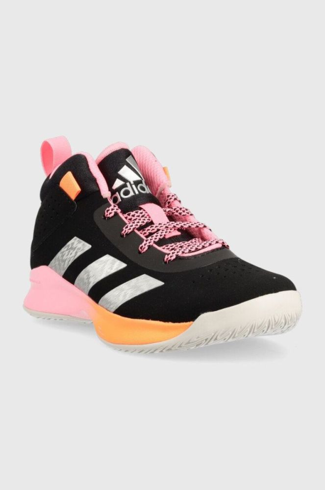 Дитячі черевики adidas Performance колір чорний фото 2