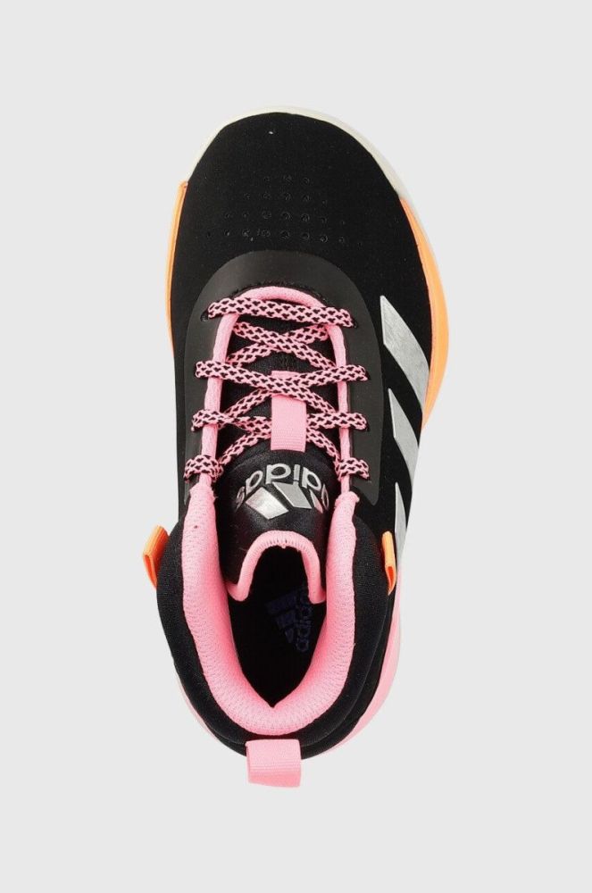 Дитячі черевики adidas Performance колір чорний фото 4