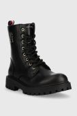 Дитячі черевики Tommy Hilfiger колір чорний (2545424)