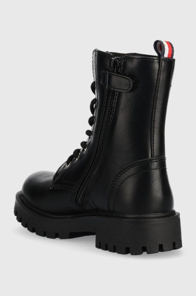 Дитячі черевики Tommy Hilfiger колір чорний (2545424) фото 3