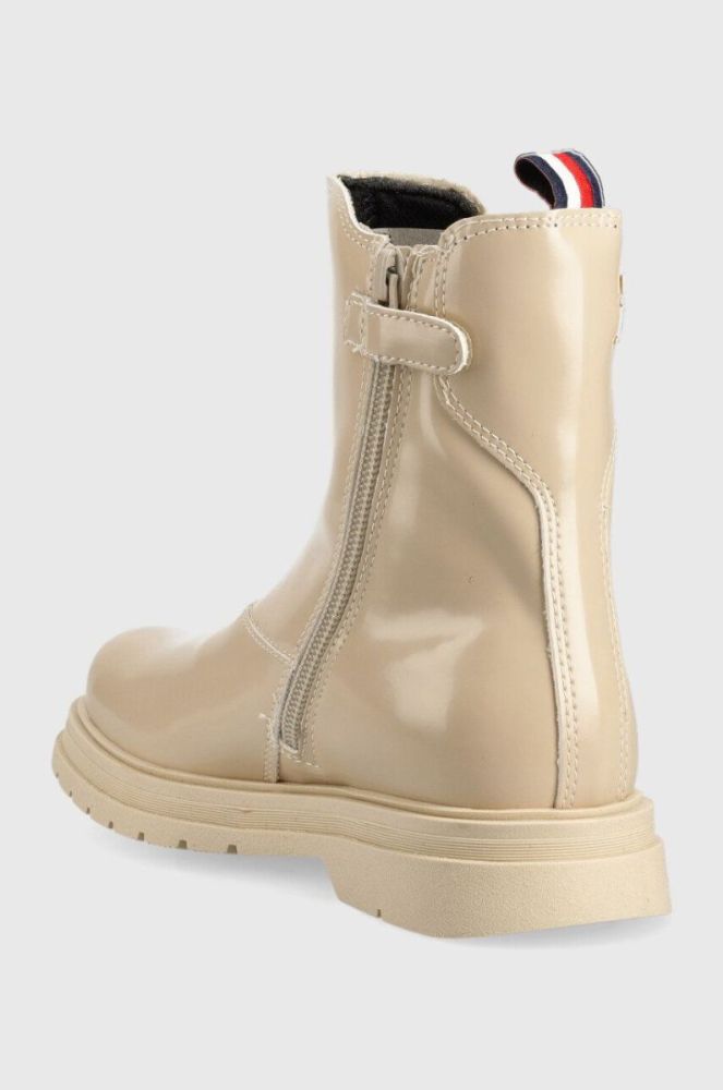 Дитячі черевики Tommy Hilfiger колір бежевий (2519644) фото 3