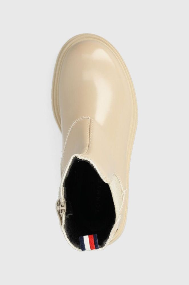 Дитячі черевики Tommy Hilfiger колір бежевий (2519644) фото 4