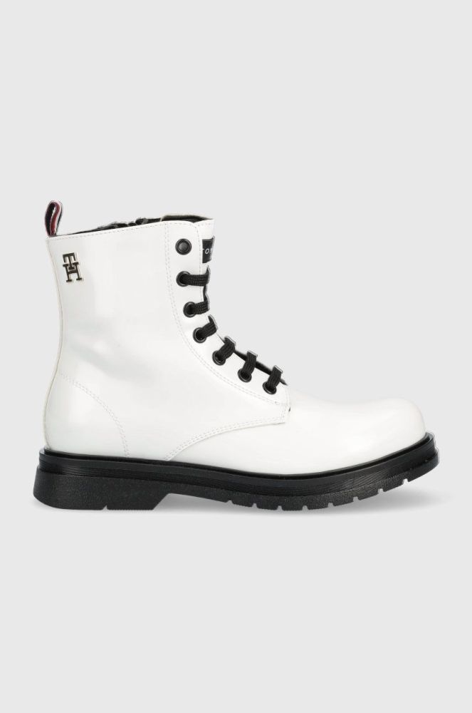 Дитячі черевики Tommy Hilfiger колір білий (2496233)