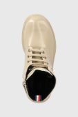 Дитячі черевики Tommy Hilfiger колір бежевий (2496239)
