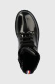 Дитячі черевики Tommy Hilfiger колір чорний (2496245)
