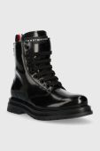 Дитячі черевики Tommy Hilfiger колір чорний (2496261)