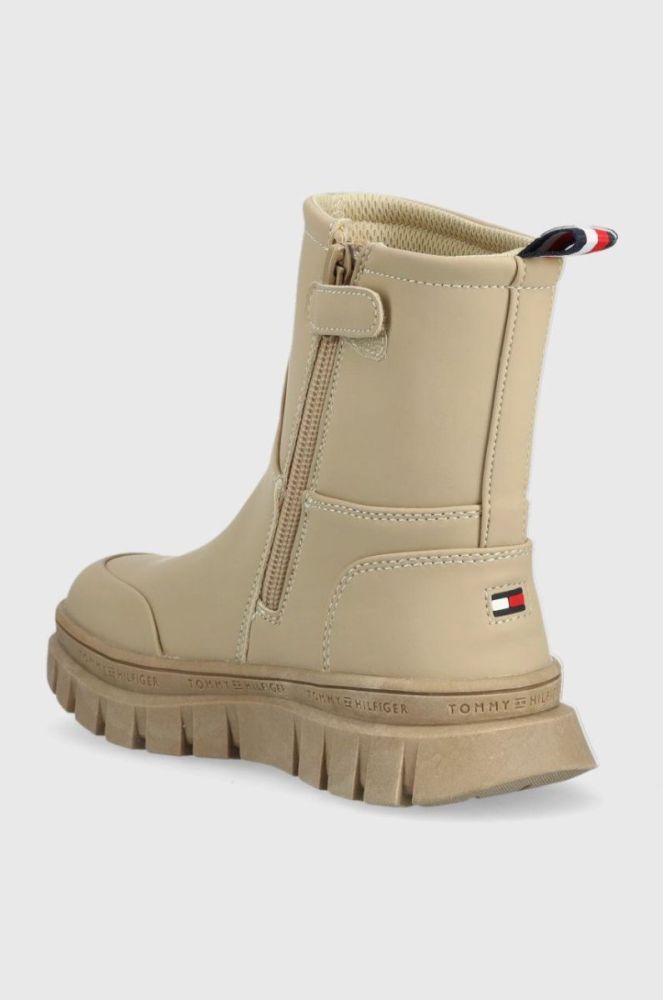 Дитячі черевики Tommy Hilfiger колір бежевий (2496287) фото 3