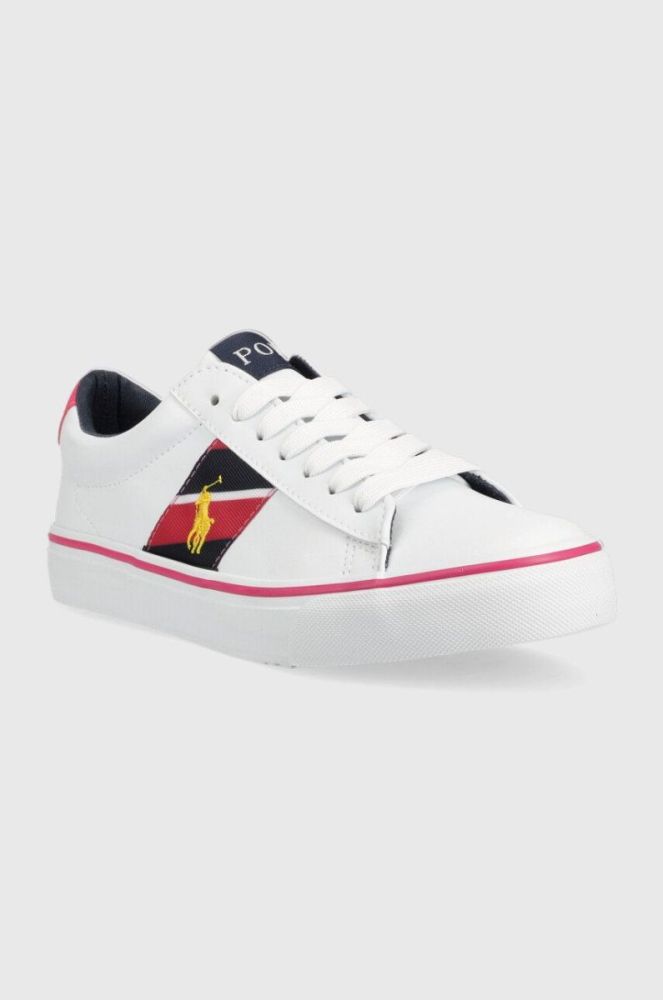 Дитячі кросівки Polo Ralph Lauren колір білий (2593124) фото 2
