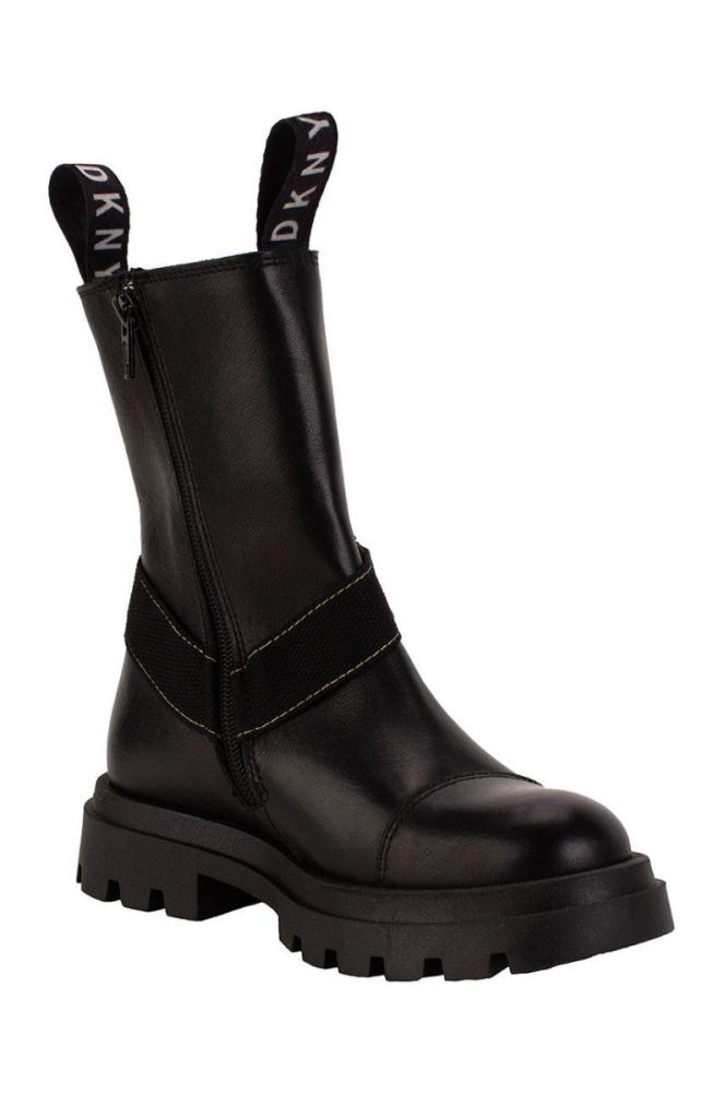 Дитячі черевики Dkny колір чорний (2613537) фото 4