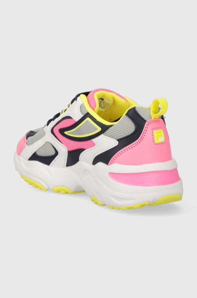 Дитячі кросівки Fila RAY TRACER колір рожевий фото 3