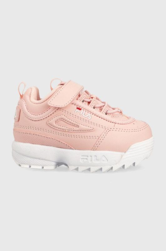 Дитячі кросівки Fila Disruptor колір рожевий (2757076)