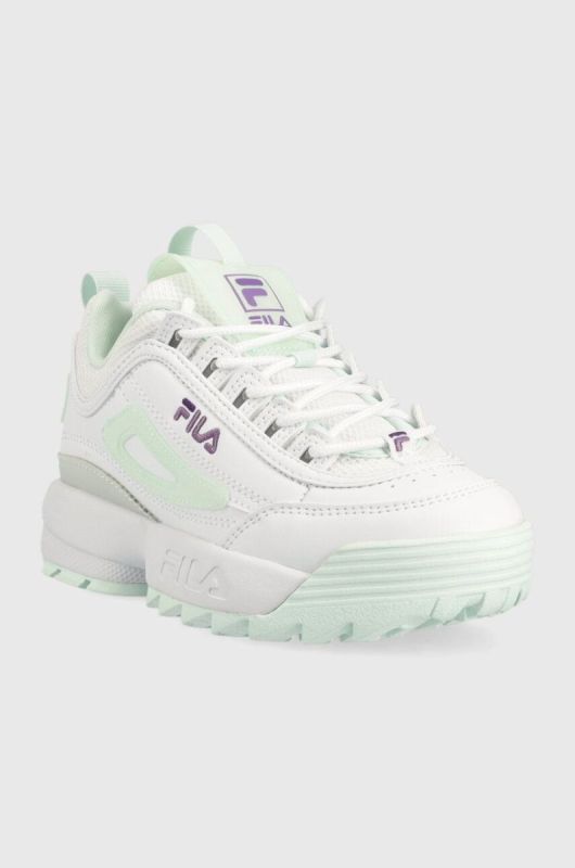 Дитячі кросівки Fila Disruptor колір рожевий (3086405) фото 2