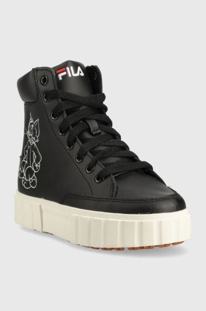 Дитячі кросівки Fila Sandblast X Tom And Jerry колір чорний фото 2