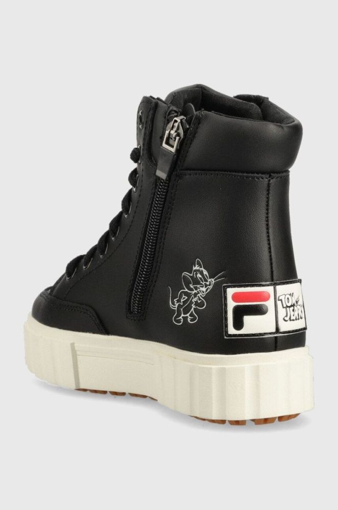 Дитячі кросівки Fila Sandblast X Tom And Jerry колір чорний фото 3