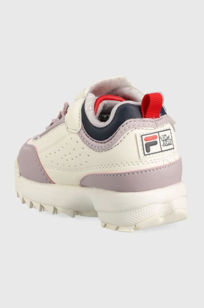 Дитячі кросівки Fila Disruptor колір фіолетовий фото 3