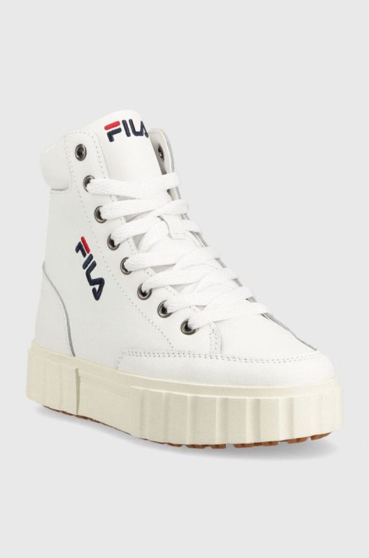 Дитячі кросівки Fila Sandblast колір білий (2726703) фото 2