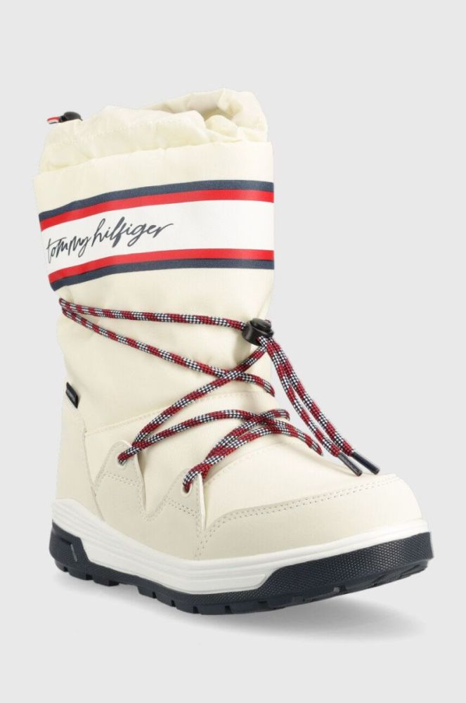 Дитячі чоботи Tommy Hilfiger колір білий (2757691) фото 2