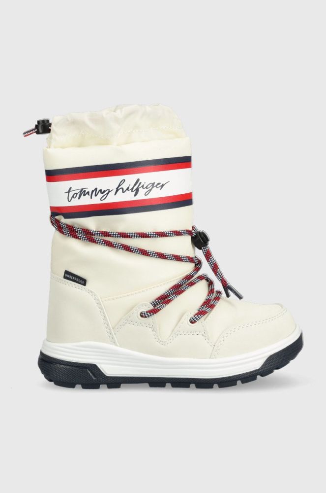 Дитячі чоботи Tommy Hilfiger колір білий (2804655)