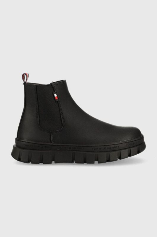Черевики Tommy Hilfiger колір чорний (2783459)