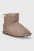 Дитячі замшеві чоботи Emu Australia Wallaby Mini колір сірий
