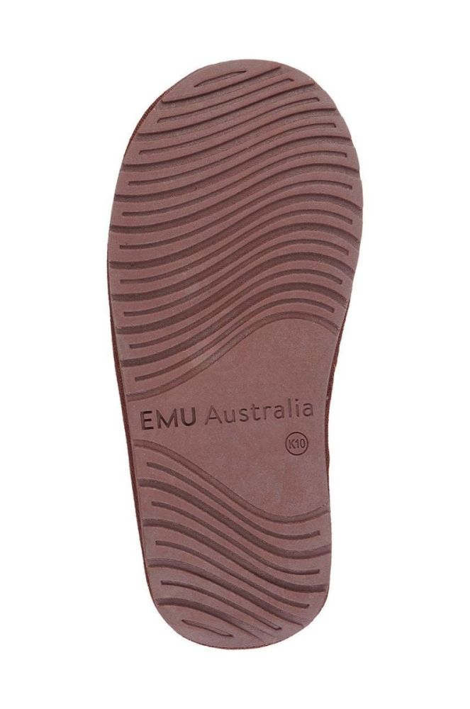 Дитячі замшеві чоботи Emu Australia Wallaby Mini колір коричневий фото 6