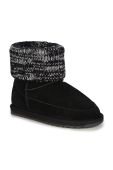 Дитячі замшеві чоботи Emu Australia Eccles колір чорний