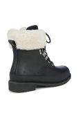 Дитячі шкіряні черевики Emu Australia Okab Teens колір чорний