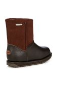 Дитячі шкіряні чоботи Emu Australia Trigg колір чорний