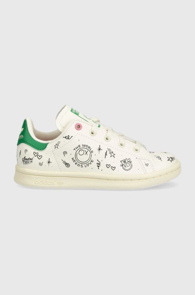 Дитячі кросівки adidas Originals Stan Smith колір білий