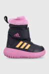 Дитячі чоботи adidas колір синій Дитячі чоботи adidas колір синій