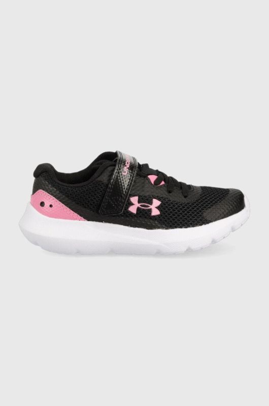 Дитячі кросівки Under Armour Gps Surge 3 Ac колір чорний