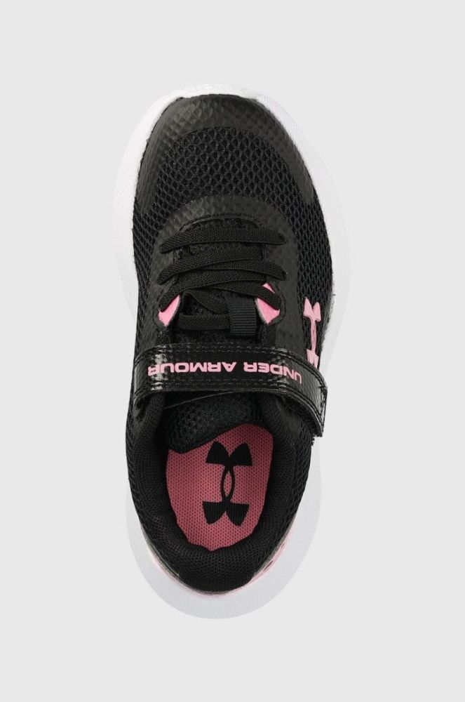 Дитячі кросівки Under Armour Gps Surge 3 Ac колір чорний фото 4