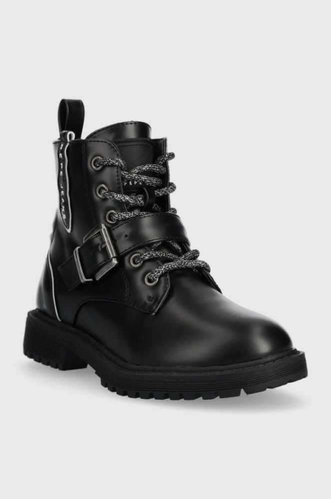 Дитячі черевики Pepe Jeans колір чорний (2702951) фото 2