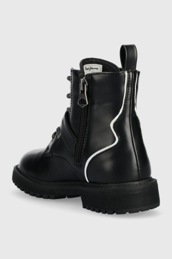 Дитячі черевики Pepe Jeans колір чорний (2702951) фото 3