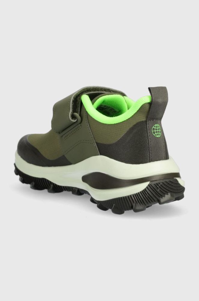 Дитячі черевики adidas Performance Fortarun ATR lo EL колір зелений фото 3
