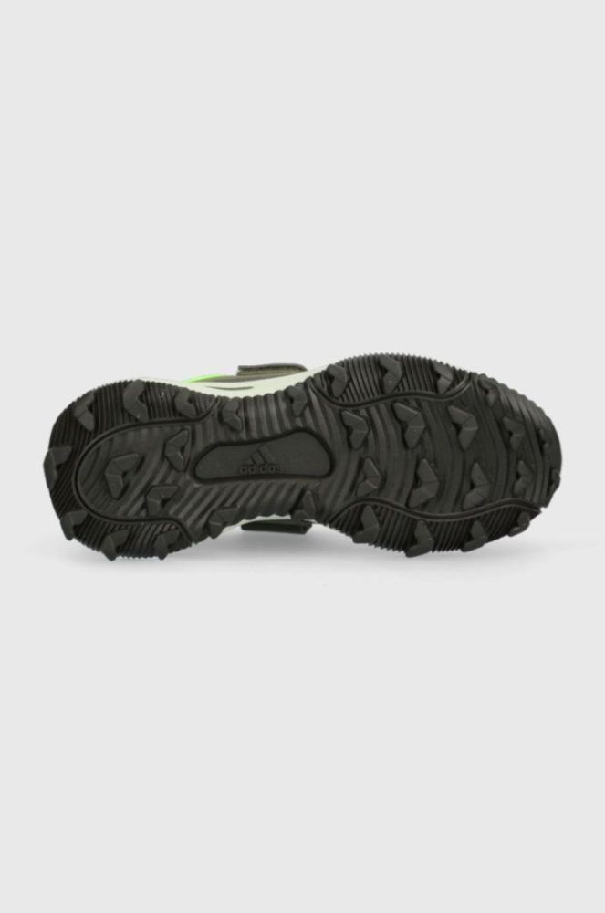 Дитячі черевики adidas Performance Fortarun ATR lo EL колір зелений фото 5