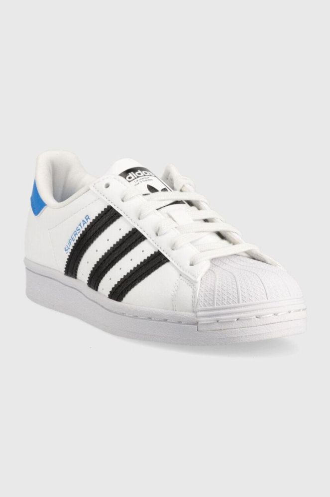 Дитячі кросівки adidas Originals Superstar J колір білий GY9319 фото 2