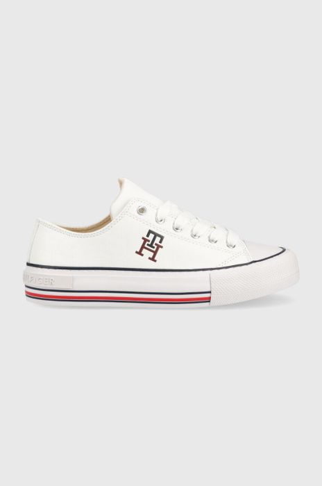 Дитячі кеди Tommy Hilfiger колір білий (2604363)