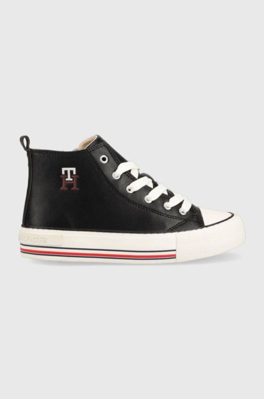 Дитячі кеди Tommy Hilfiger колір чорний (2604384)