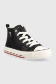 Дитячі кеди Tommy Hilfiger колір чорний (2604384)
