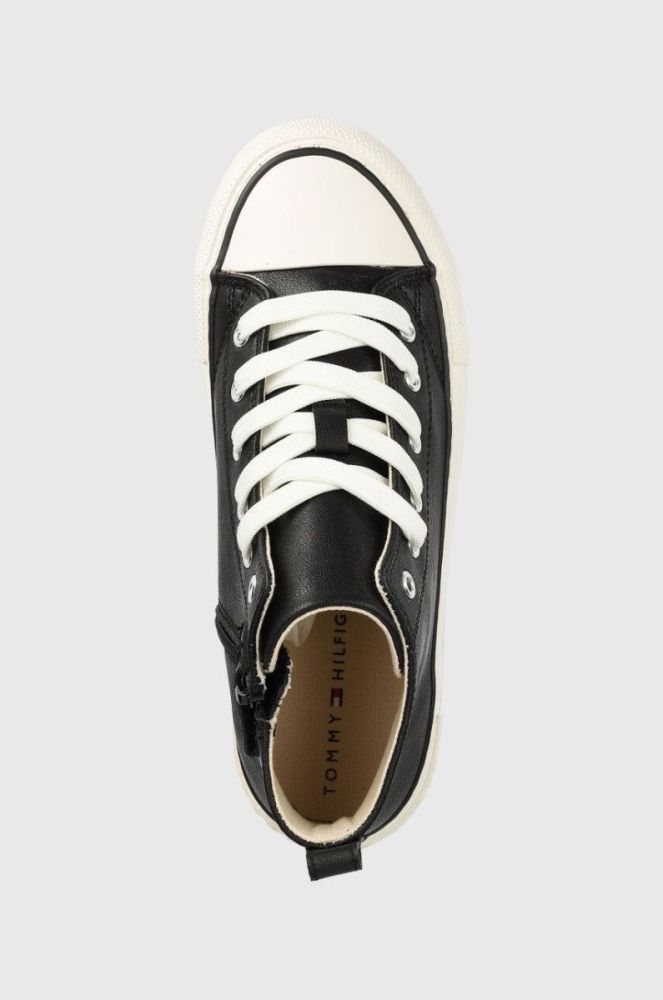 Дитячі кеди Tommy Hilfiger колір чорний (2604384) фото 4