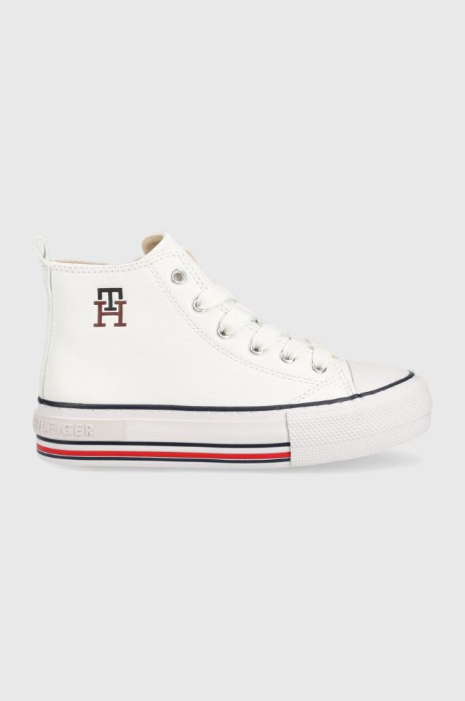 Дитячі кеди Tommy Hilfiger колір білий (2604385)