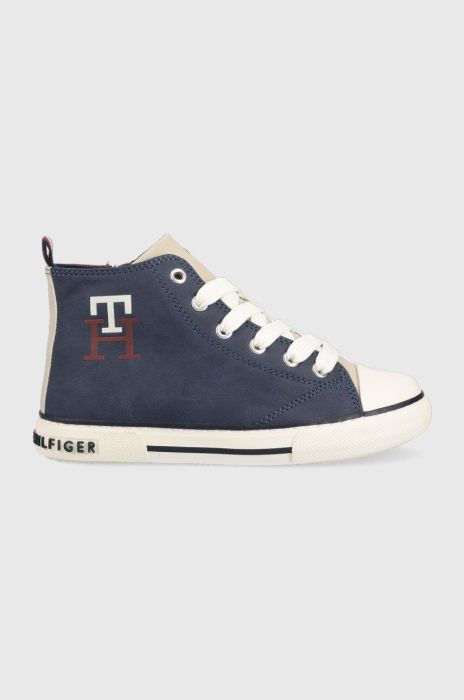 Дитячі кеди Tommy Hilfiger колір блакитний (2604397) Дитячі кеди Tommy Hilfiger колір блакитний (2604397)