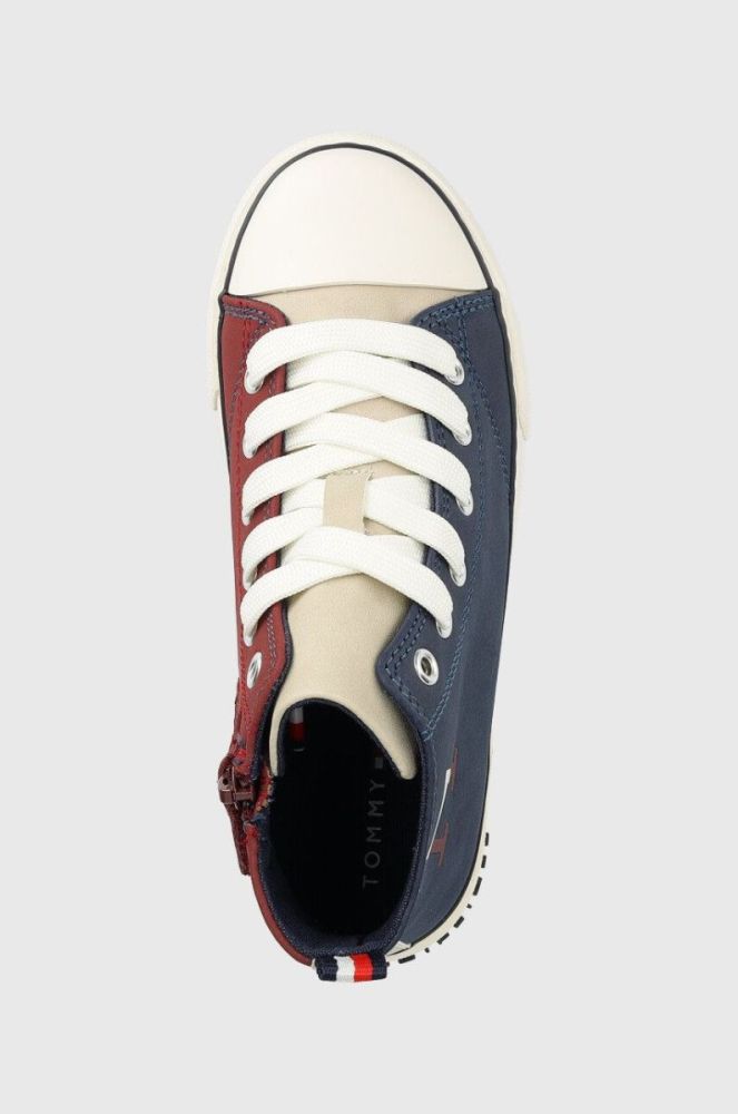 Дитячі кеди Tommy Hilfiger колір блакитний (2604397) фото 4